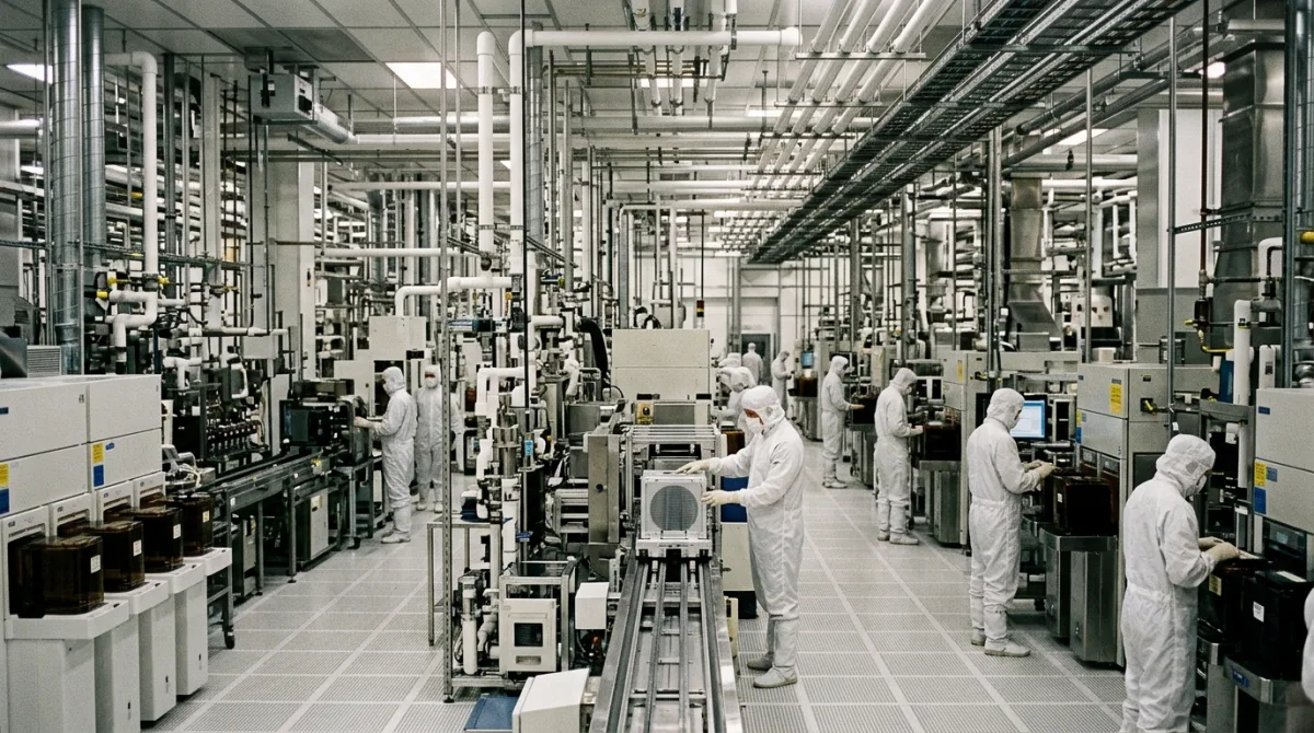 Semiconductor production capacity sees global increase